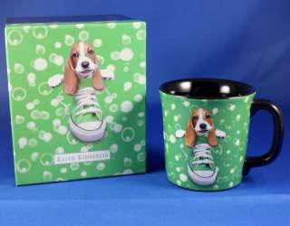 Keith Kimberlin Basset Hound Puppy Dog Mug with Box  