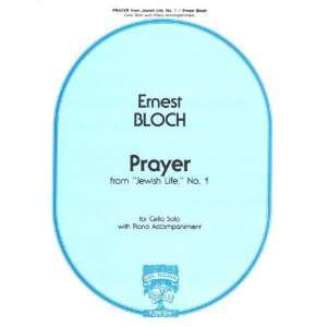    Bloch Prayer (No. 1 From Jewish Life) Musical Instruments