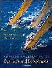 Applied Statistics in Business and Economics, (0072966939), David P 