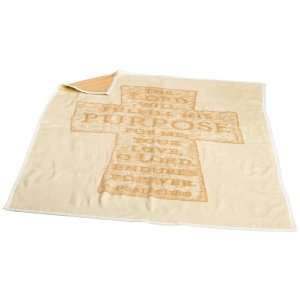   Heavenly Comfort Purpose Cross Throw Blanket