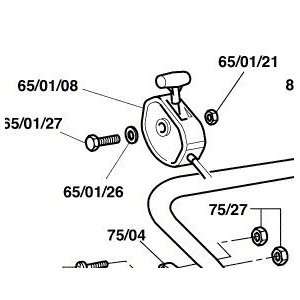 Throttle Control Lever for Qualcast Classic Petrol 35s / 43s