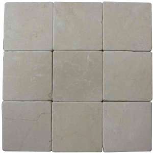  Antique Crema Marfil tumbled 4x4 