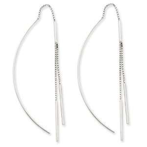  Sterling Silver Threader Earrings Jewelry