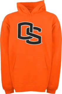 Oregon State Beavers Youth Orange Tackle Twill Hooded Sweatshirt 