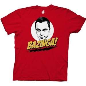  Big Bang Theory Bazinga w/ Sheldon V2   X Large Sports 