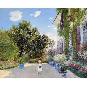  Claude Monet The Artists House at Argenteuil  Art 