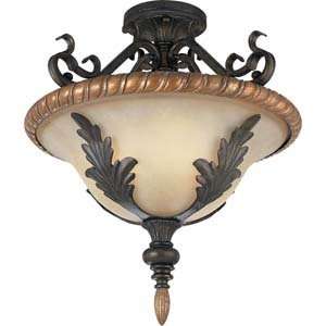  Thomasville Lighting P3638 92C Provence Bronze Semi Flush 