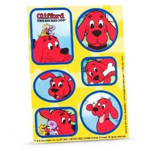   The Big Red Dog   Sticker Sheets (4) Party Supplies Toys & Games