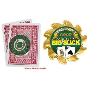  Lucky Card Player Card Cover & Big Slick Spinner: Sports 