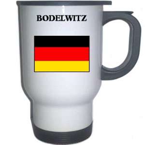  Germany   BODELWITZ White Stainless Steel Mug 