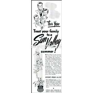 1951 Vintage Ad Union Pacific Railroad This year treat your family to 