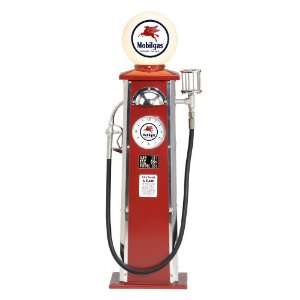  Red Mobilgas Old time Gas Pump 