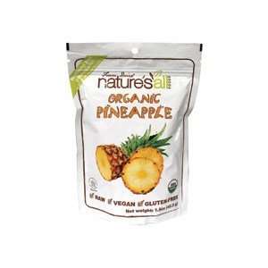 Natures All Foods Freeze Dried Raw Pineapple (6x1.5 Oz)  