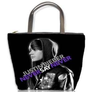 New Justin Bieber Fever Bucket Bag Purse Handbags Gift  
