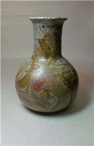 Arthur & Barbara Linnemeyer studio pottery vase mid century modern 