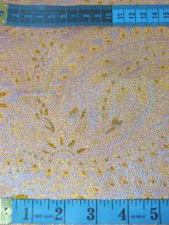 Chinese Brocade Fabric Material Gold Flower on Red Upholstery By Yard 