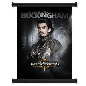  The Three Musketeers Movie 2011 Fabric Wall Scroll Poster 