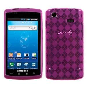  i897 (Captivate) Hot Pink Argyle Candy Skin Cover (free 