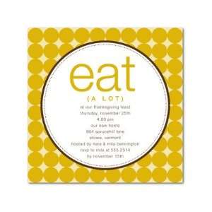  Thanksgiving Party Invitations   Good Eats By Hello Little 