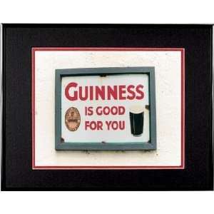  Guinness is Good For You Sign   Irish Brewery Print