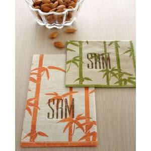  Caspari 100 Bamboo Silk Cocktail Napkins 