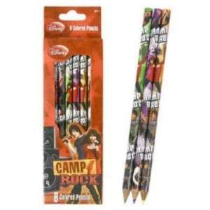  Color Pencil 8 Count Camp Rock Box Case Pack 48 