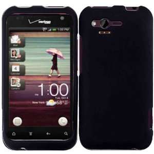  Black Hard Case Cover for HTC Rhyme Bliss 6330: Cell 