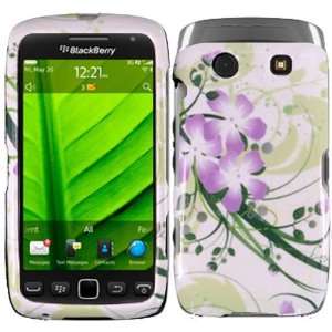  For Blackberry Torch 9860/9850 Design Cover   Green Lily 