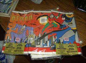 Batman Animated Series Table Cloth 54x84 Joker SEALED  