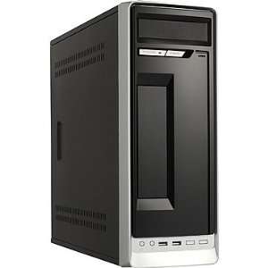  HIGH POWER® Slim Desktop PC Case/ Tower Chassis with 2 