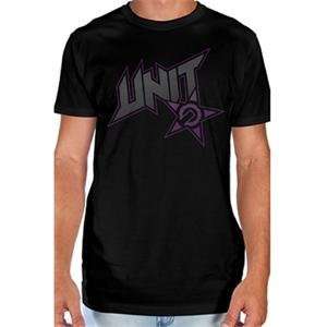  Unit Rush T Shirt   Small/Black/Purple Automotive