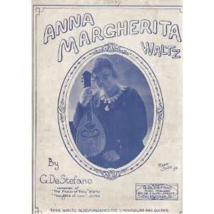  Anna Margherita Waltz (Piano Solo) G. De Stefano Books