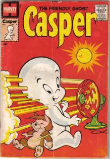 The Friendly Ghost, Casper Comic Book #4 Harvey 1958 VG  