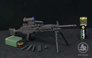 ARMS RACK MODERN WEAPON M48 MACHINE GUN BLACK  