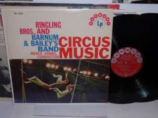 Ringling Bros & Barnum & Baileys Band Circus Music LP  