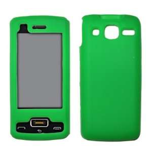 Premium Neon Green Silicone Gel Skin Cover Case for LG Expo GW820 