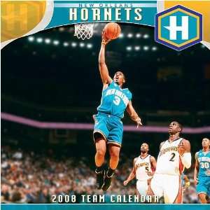  New Orleans Hornets 2008 Wall Calendar