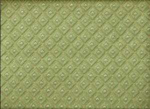 Mint Spa Green Cut Velvet Diamond Upholstery Fabric  