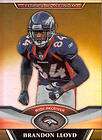 2011 Topps Platinum Gold #118 Brandon Lloyd Denver Bron