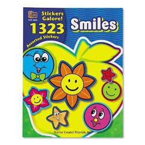   , Smiles, Assorted Colors, 1323 Stickers per Pack