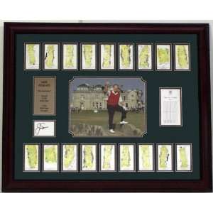   British Open   Deluxe Framed Autographed Cut Piece: Sports & Outdoors