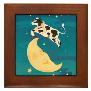  Framed Tile Cow Jumped Over the Moon: Everything Else