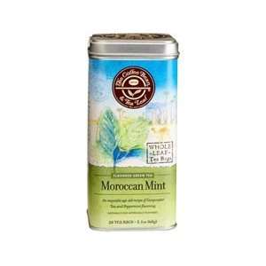 The Coffee Bean and Tea Leaf 20 ct. T Bag Tin, Moroccan Mint.