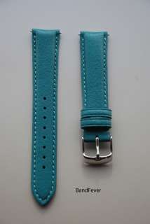 18mm TURQUOISE WATCH BAND,STRAP W/QUICK RELEASE 4 ALL  