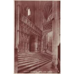   Coaster English Church Kent Canterbury Cathedral K85