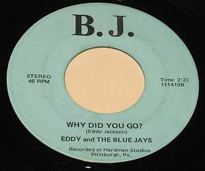   Blue Jays 7 45 RARE EARLY ROCK N ROLL ♫ HEAR ROCKABILLY ROCK on BJ