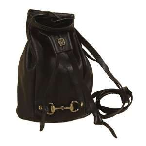    Tory Leather Mini Duffel Bag with Snaffle Bit: Sports & Outdoors