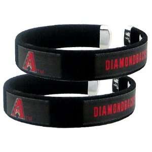 Arizona Diamondbacks   MLB Fan Band Bracelet (2 Pack):  