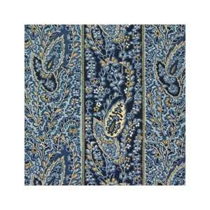  Paisley Blue/bayou by Duralee Fabric Arts, Crafts 