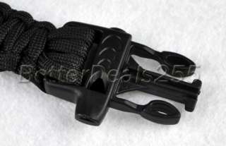   bracelet enables you to carry several feet of parachute cord easily